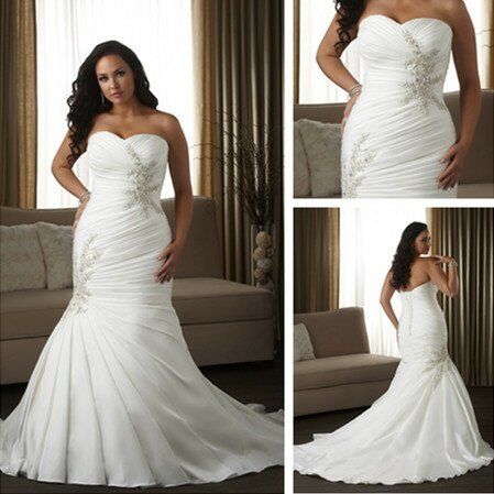 Wedding dresses for big girls Photo - 5