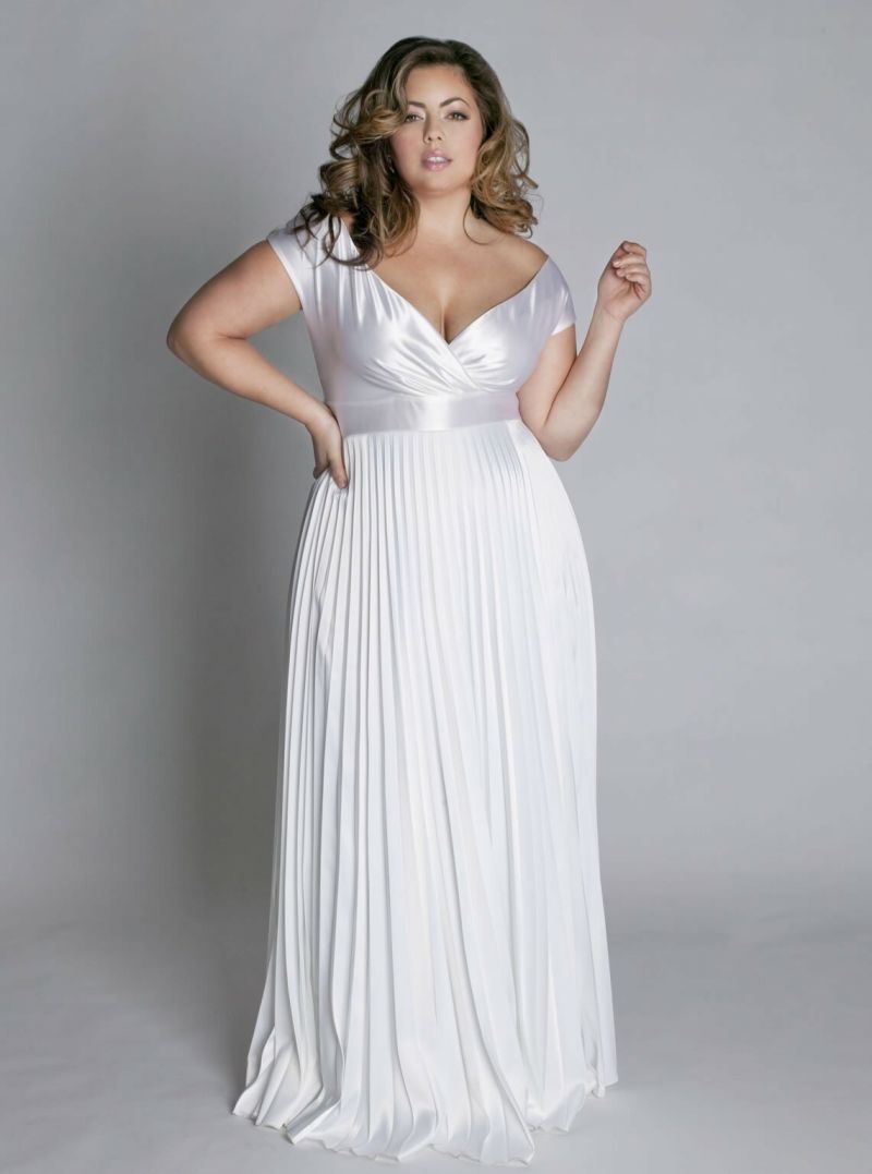 Wedding dresses for fat girls Photo - 3
