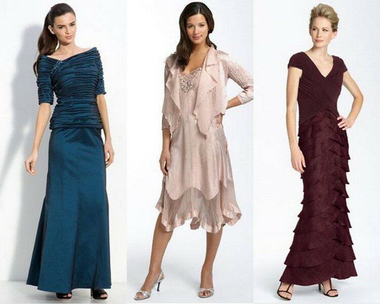 Wedding dresses for grooms mother Photo - 3