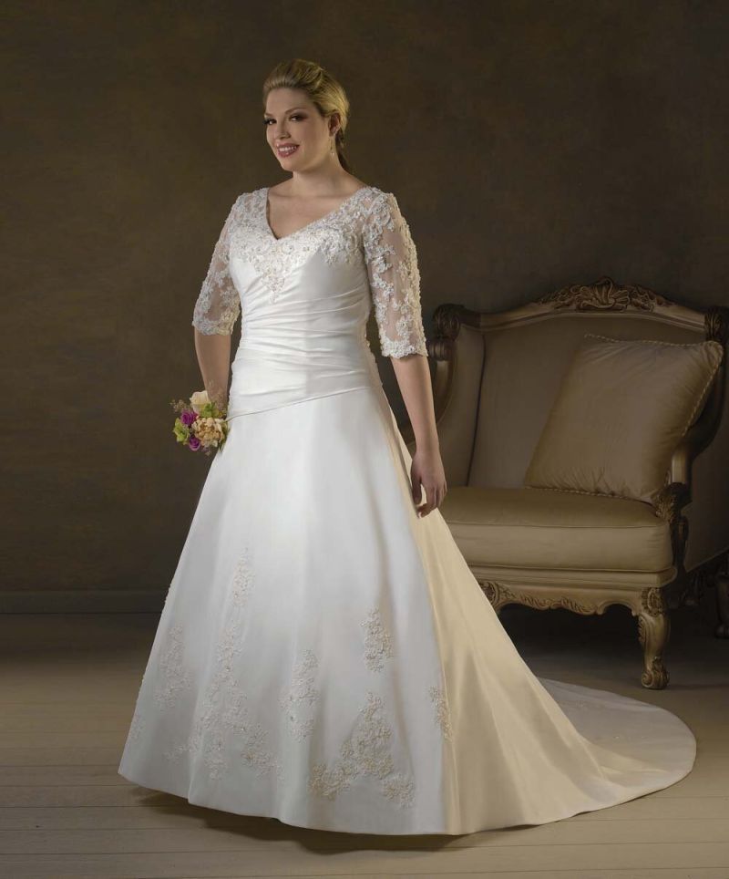 Wedding dresses for plus size bridal Photo - 9