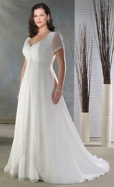 Wedding dresses for plus size women Photo - 7