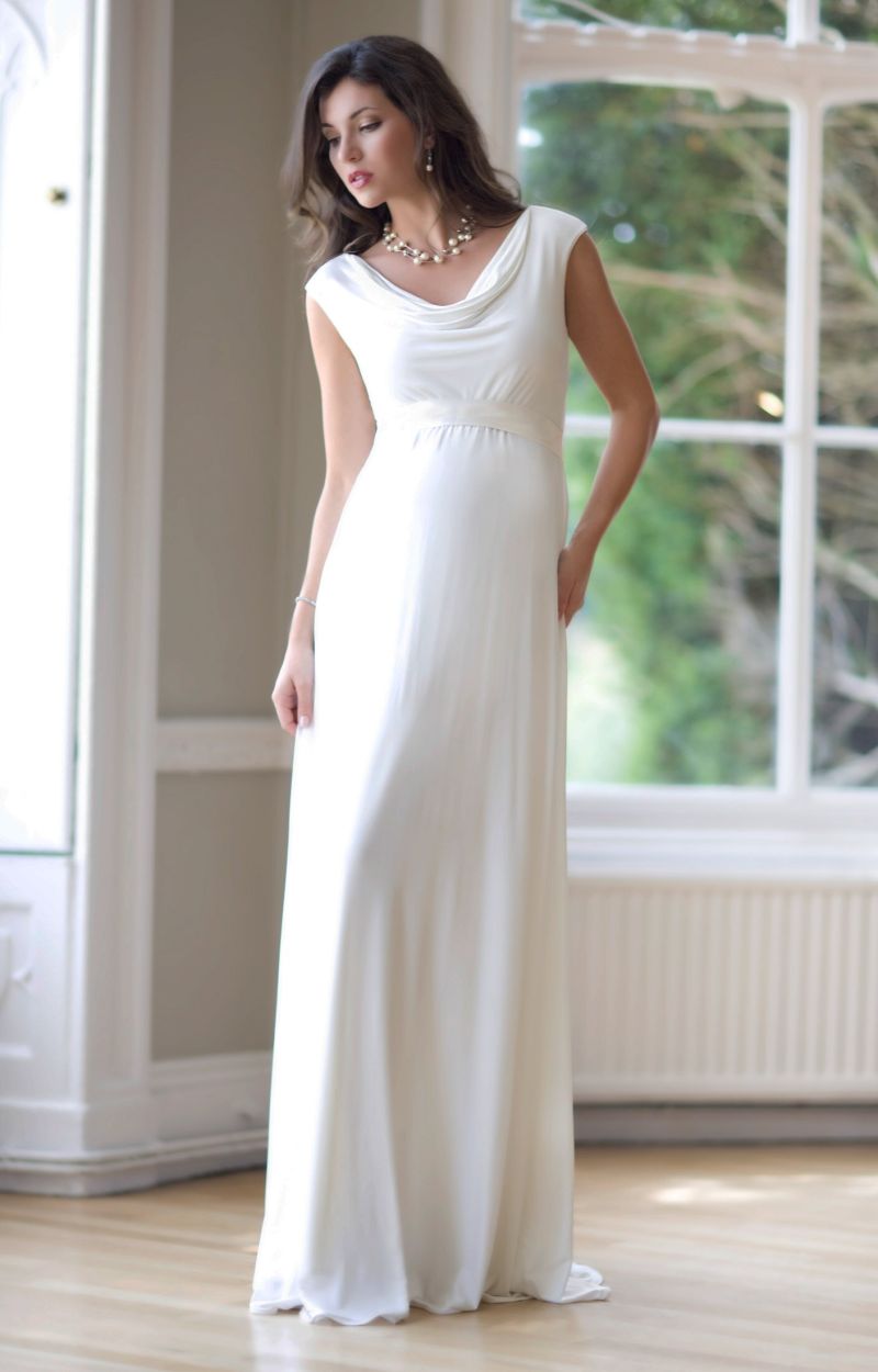 Wedding dresses for pregnant Photo - 6