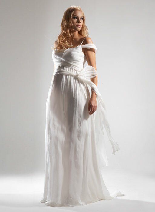 Wedding dresses for pregnant Photo - 8