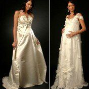 Wedding dresses for pregnant women Photo - 1