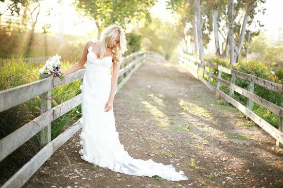Wedding dresses for rustic weddings Photo - 6