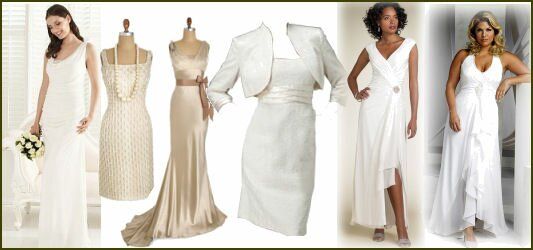 Wedding dresses for second weddings Photo - 2