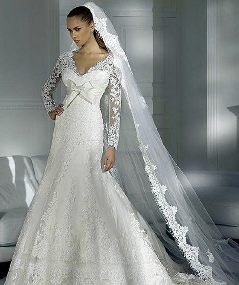 Wedding dresses for winter Photo - 10