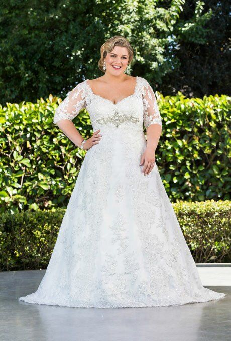 Wedding dresses plus size designer Photo - 4