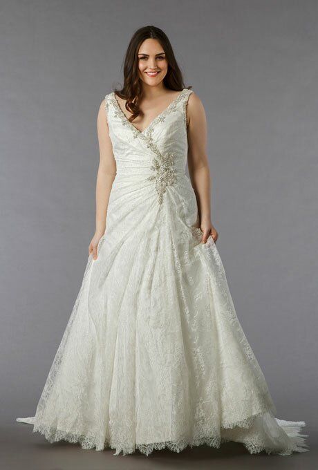 Wedding dresses plus size designer Photo - 6