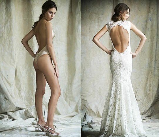 Wedding dresses with lace backs Photo - 8