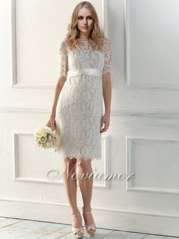 Wedding dresses with sleeves lace Photo - 7