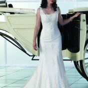 Wedding dresses without a train Photo - 1