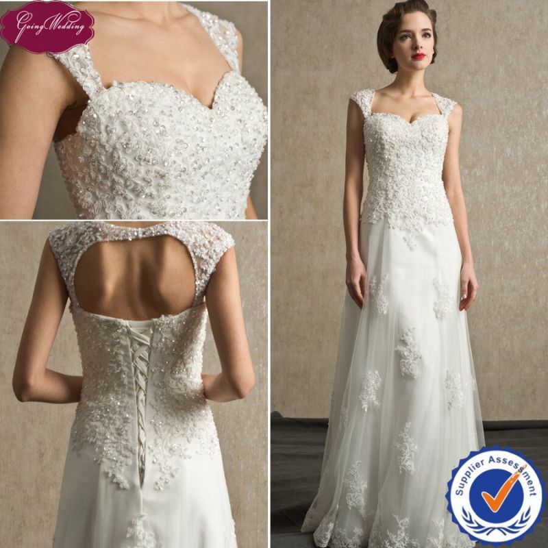 Wedding dresses without a train Photo - 10