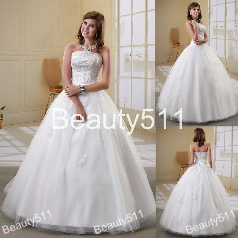 Wedding dresses without a train Photo - 1