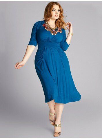 Wedding guest dresses plus size Photo - 7