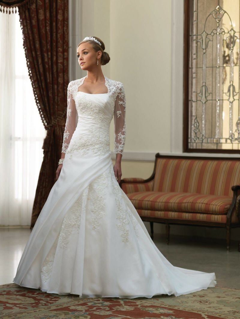 Western lace wedding dresses Photo - 2