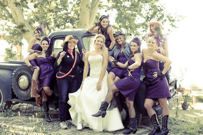 Western theme wedding dresses Photo - 7