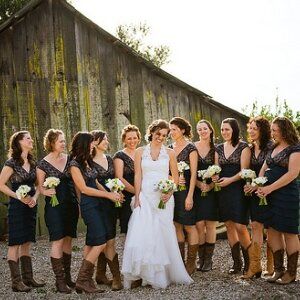 Western themed wedding dresses Photo - 10