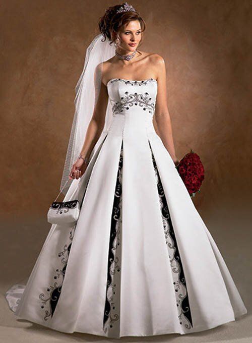 Western wedding dresses plus size Photo - 8