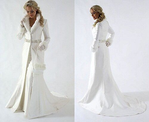 Winter wedding dresses guest Photo - 5