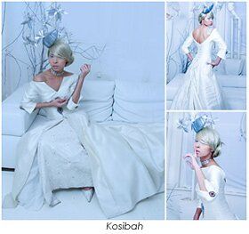 Winter wedding dresses with fur Photo - 7