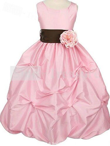 Winter wedding flower girl dresses Photo - 4