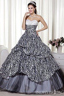Zebra wedding dresses Photo - 2