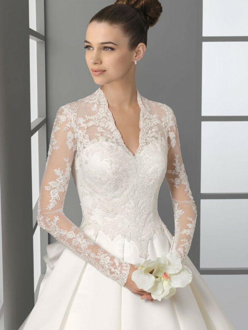 Long to short wedding dress Photo - 4