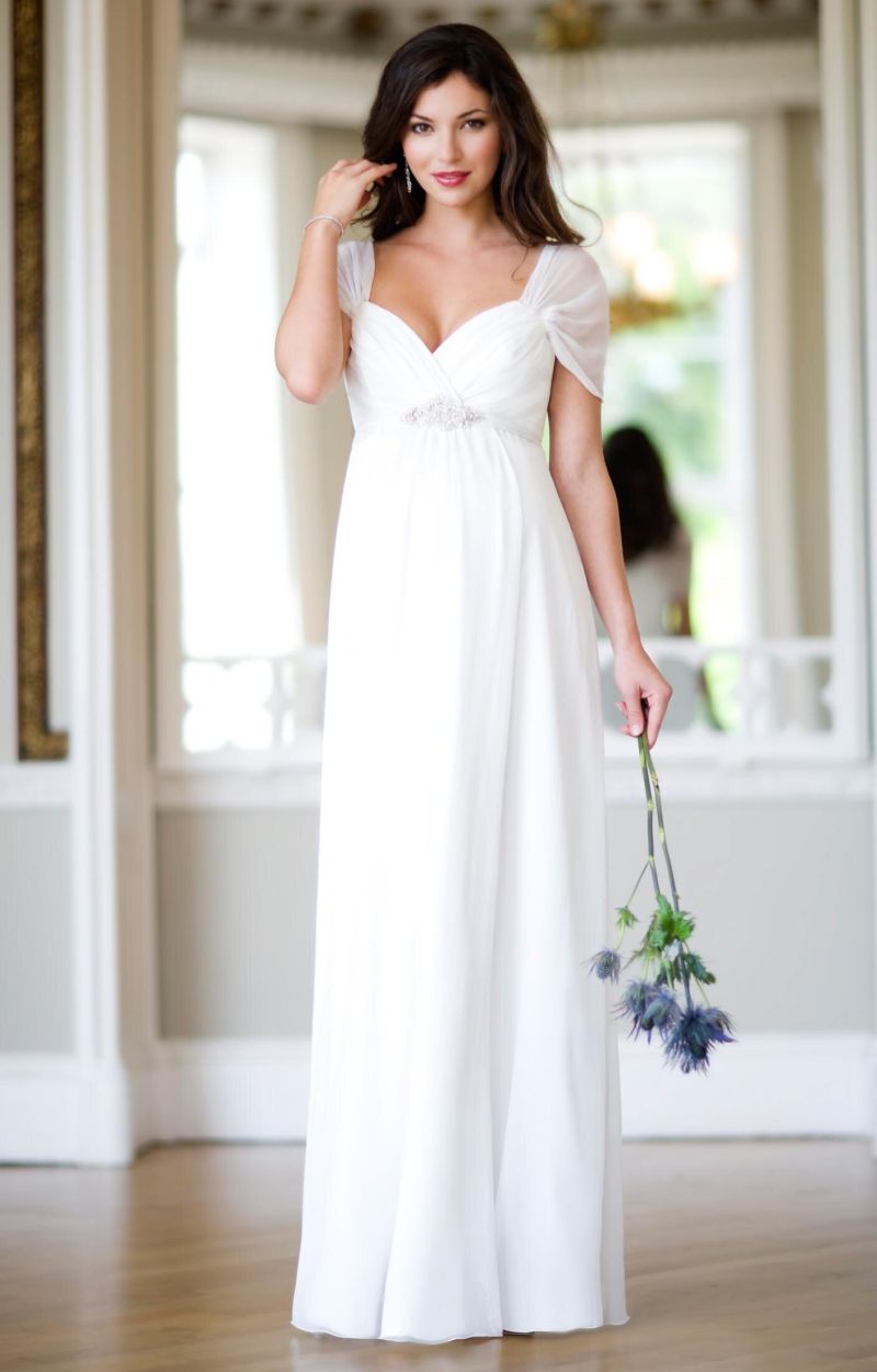 maternity wedding dresses photo - 5