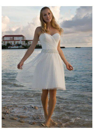 Short and long wedding dress Photo - 2