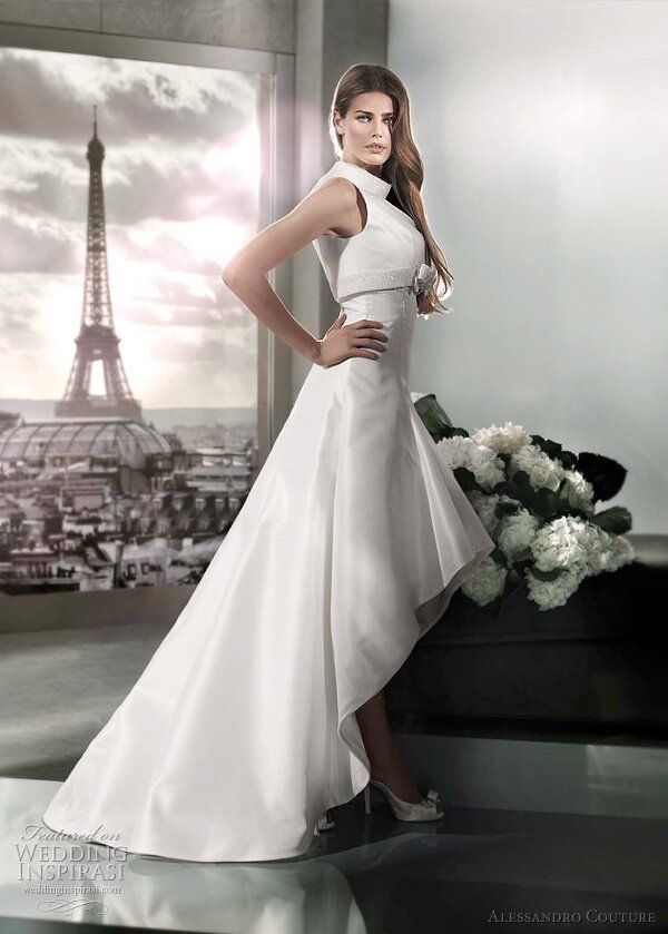 Short to long wedding dress Photo - 4