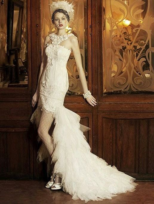 Short to long wedding dress Photo - 6
