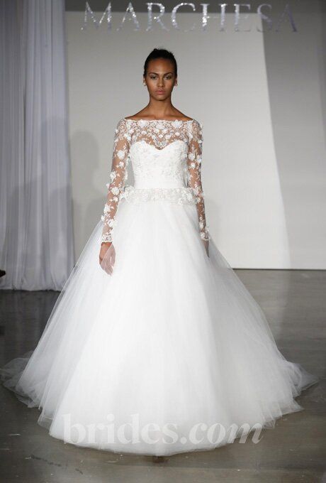 Wedding dresses with lace long sleeves Photo - 9