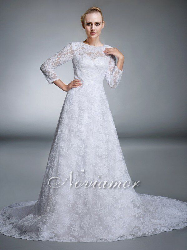 Wedding long sleeve dresses Photo - 2
